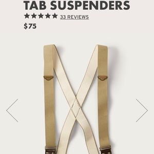 Filson Tab Suspenders